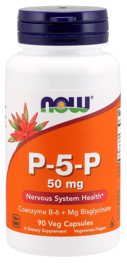NOW Foods Vitamins & Minerals P-5-P, 50mg - 90 vcaps