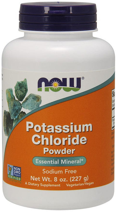 NOW Foods Vitamins & Minerals Potassium Chloride Powder - 227 grams