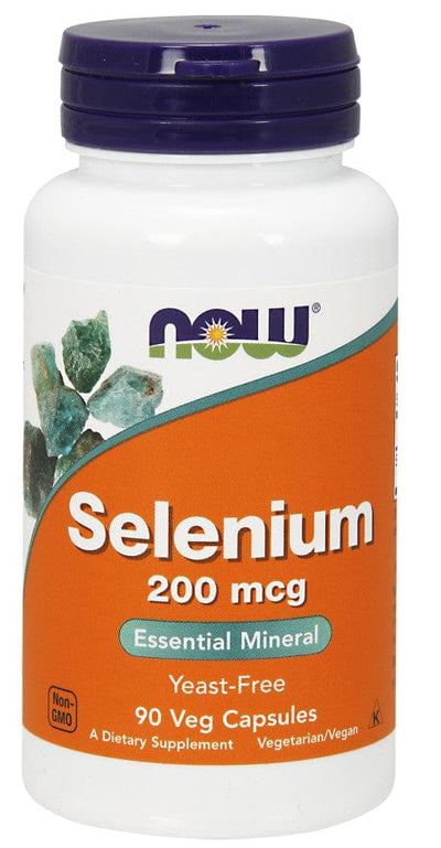 NOW Foods Vitamins & Minerals Selenium, 200mcg - 90 vcaps