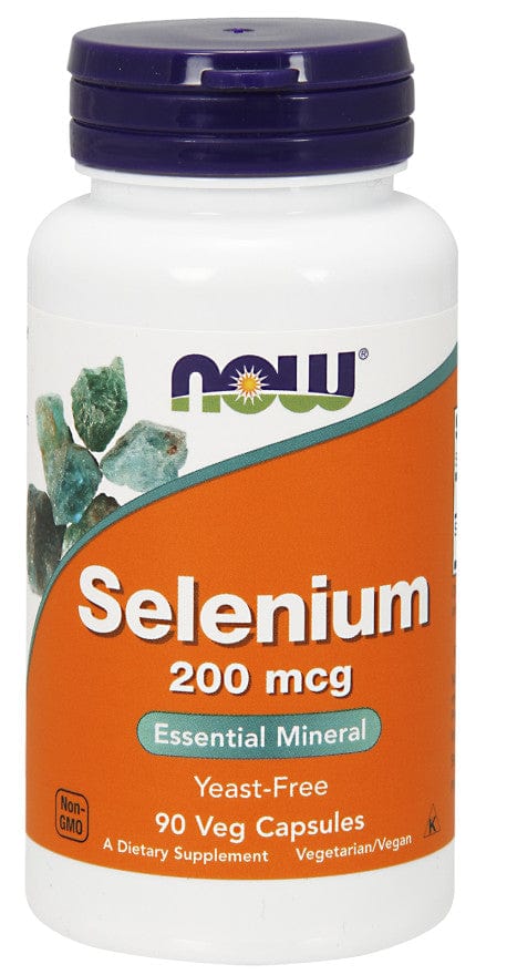 NOW Foods Vitamins & Minerals Selenium, 200mcg - 90 vcaps