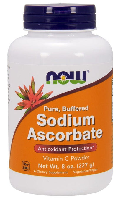 NOW Foods Vitamins & Minerals Sodium Ascorbate, Powder Buffered - 227 grams