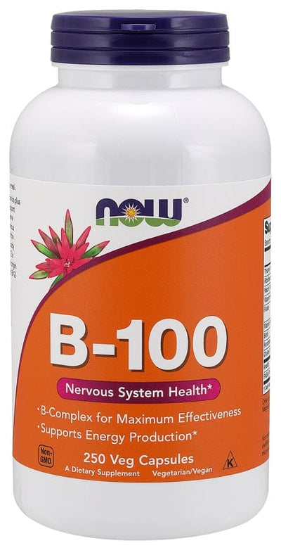 NOW Foods Vitamins & Minerals Vitamin B-100 - 250 vcaps