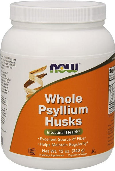 NOW Foods Whole Psyllium Husks, Powder - 340g