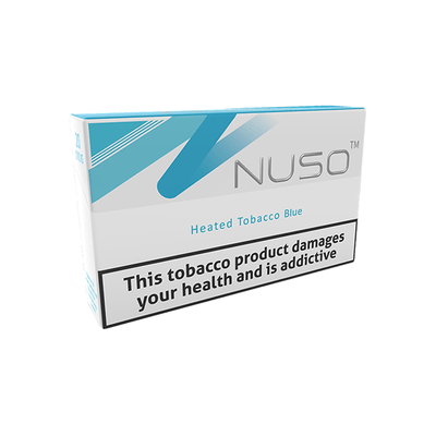 NUSO Smoking Products Blue Tobacco NUSO Heated Tobacco Sticks Strength 4 - 20 Sticks