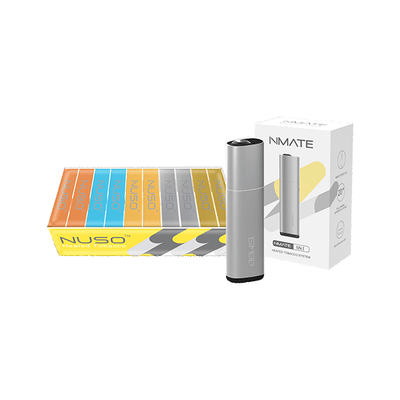 NUSO Smoking Products NUSO Heated Tobacco Sticks Multi Pack - 10 Boxes (Free Nmate Pear White Device)