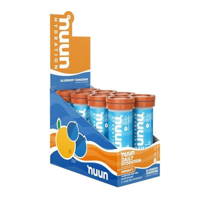 Nuun Daily Hydration Immunity, Blueberry Tangerine - 8 x 10 count tubes