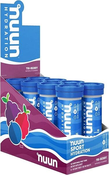 Nuun Sport Hydration, Tri-Berry - 8 x 10 count tubes