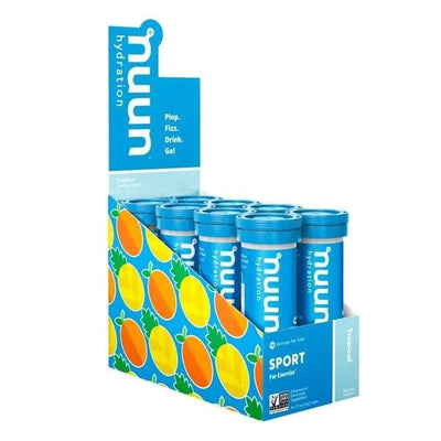 Nuun Sport Hydration, Tropical - 8 x 10 count tubes