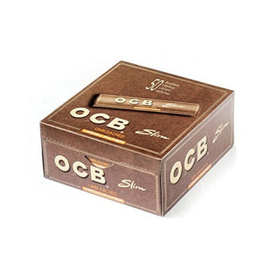OCB Food, Beverages & Tobacco OCB Virgin King Size Unbleached Rolling Papers (50 Pack)