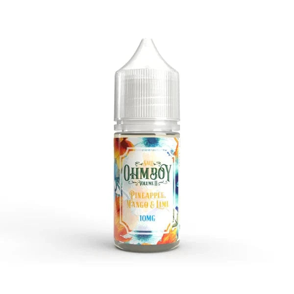 Ohm Boy Vaping Products Pineapple Mango & Lime 10mg Ohm Boy Volume II 10ml Nic Salt (50VG/50PG)