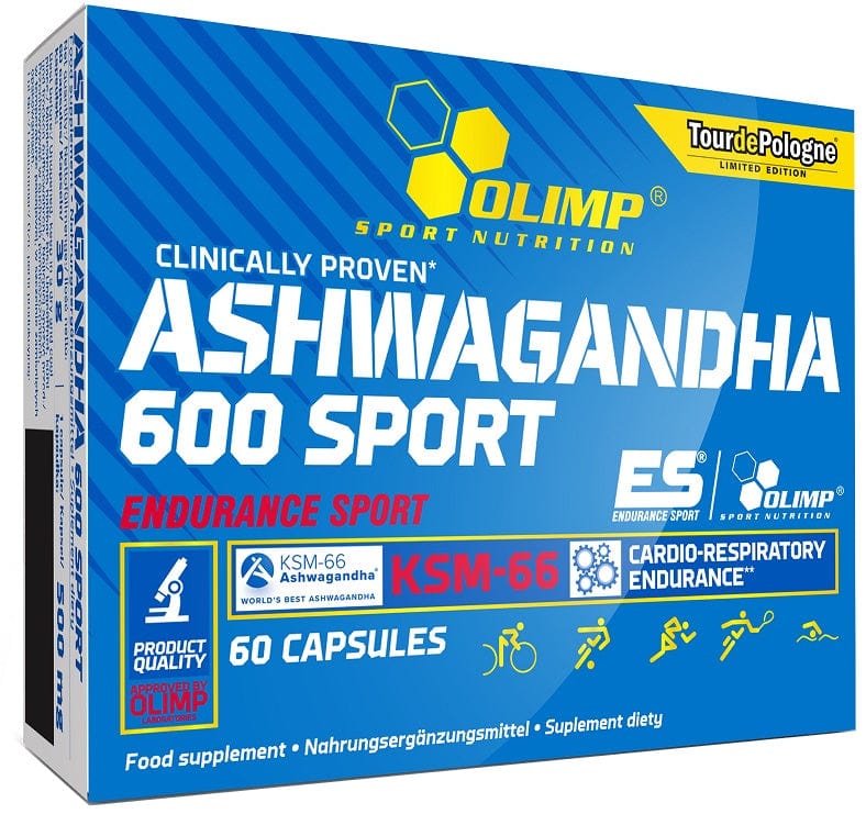 Olimp Nutrition Health and Wellbeing Ashwagandha 600 Sport - 60 caps