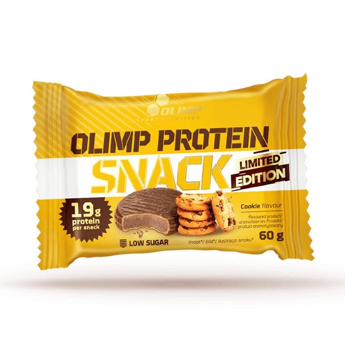 Olimp Nutrition Supplements Protein Snack, Cookie (Limited Edition) - 12 x 60g