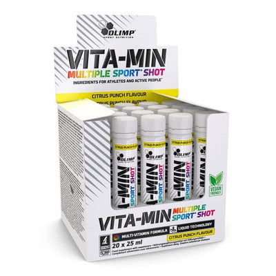 Olimp Nutrition Vita-Min Multiple Sport Shots, Citrus Punch - 20 x 25 ml.