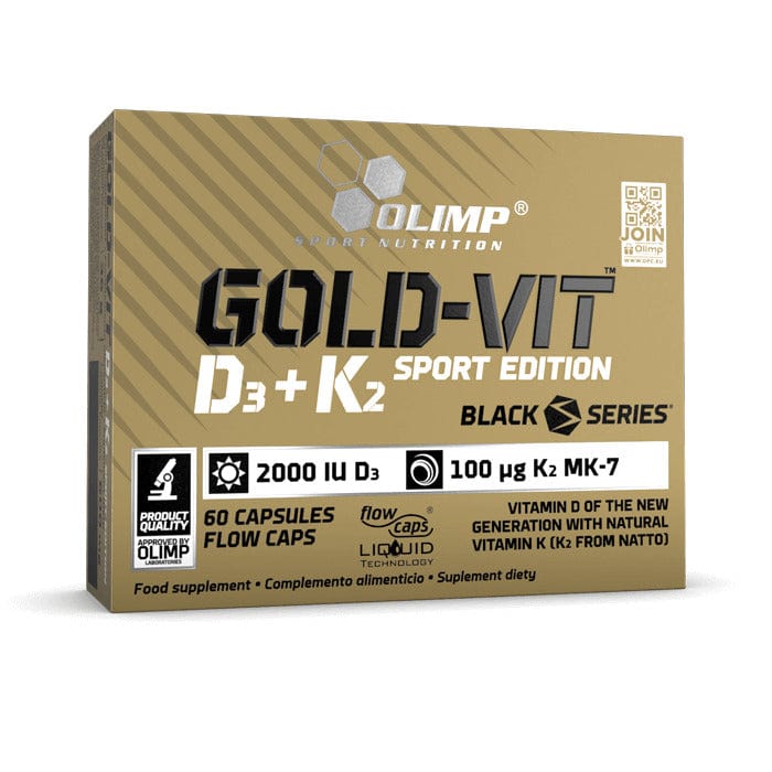Olimp Nutrition Vitamins & Minerals Gold Vit D3 + K2 Sport Edition - 60 caps