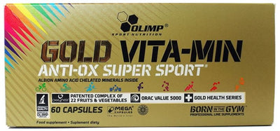 Olimp Nutrition Vitamins & Minerals Gold VITA-MIN anti-OX super sport - 60 caps