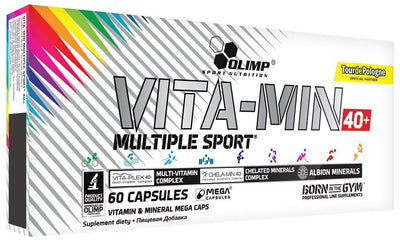 Olimp Nutrition Vitamins & Minerals Vita-Min Multiple Sport 40+ - 60 caps