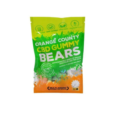 Orange County CBD Products Orange County CBD 200mg Gummy Bears - Grab Bag