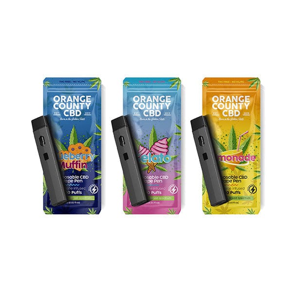 Orange County CBD Products Orange County CBD 600mg CBD Disposable Vape - 1ml 700 Puffs ::Short Dated Stock::