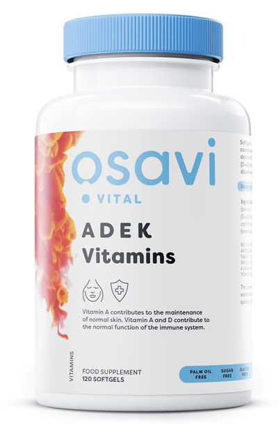 Osavi ADEK Vitamins - 120 softgels