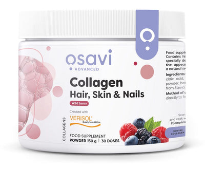 Osavi Collagen Peptides (Hair, Skin & Nails), Wild Berry - 150g