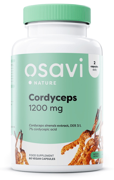 Osavi Cordyceps, 1200mg - 60 vegan caps