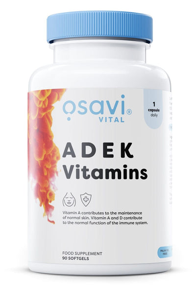 Osavi Health and Wellbeing ADEK Vitamins - 90 softgels