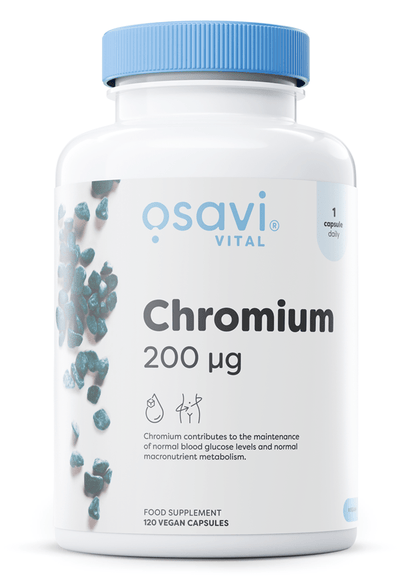 Osavi Health and Wellbeing Chromium, 200mcg - 120 vegan caps