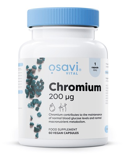 Osavi Health and Wellbeing Chromium, 200mcg - 60 vegan caps