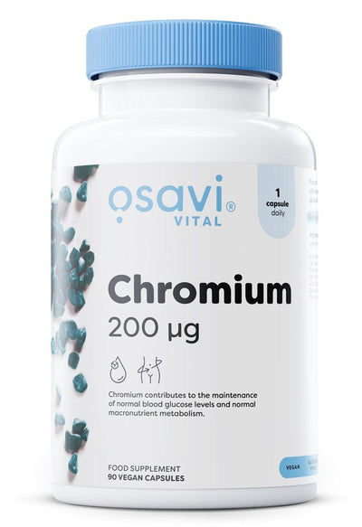 Osavi Health and Wellbeing Chromium, 200mcg - 90 vegan caps