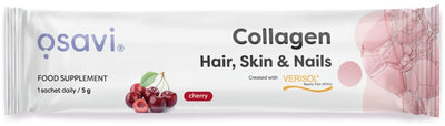 Osavi Health and Wellbeing Collagen Peptides (Hair Skin & Nails), Cherry - 5 grams (1 serving)