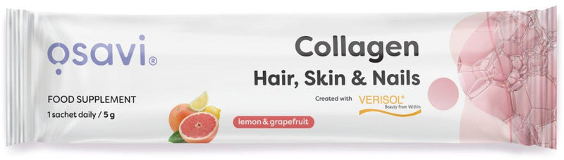 Osavi Health and Wellbeing Collagen Peptides (Hair, Skin & Nails), Lemon & Grapefruit - 5 grams (1 serving)