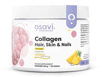 Osavi Health and Wellbeing Collagen Peptides (Hair Skin & Nails), Pineapple - 150 grams