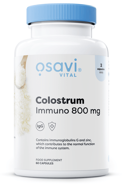 Osavi Health and Wellbeing Colostrum Immuno, 800mg - 60 caps