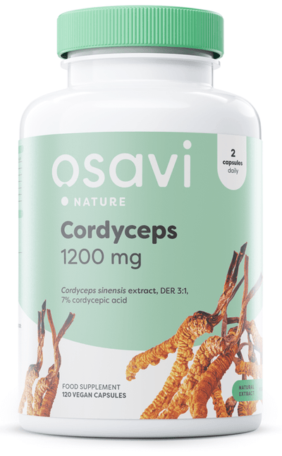 Osavi Health and Wellbeing Cordyceps, 1200mg - 120 vegan caps