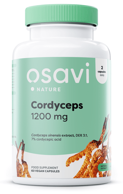 Osavi Health and Wellbeing Cordyceps, 1200mg - 60 vegan caps