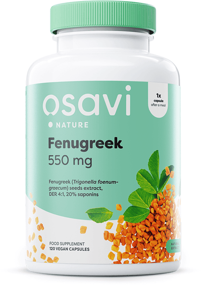 Osavi Health and Wellbeing Fenugreek, 550mg - 120 vcaps
