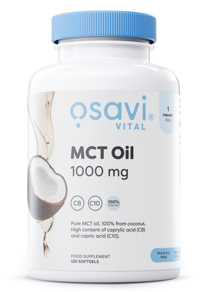 Osavi Health and Wellbeing MCT Oil, 1000mg - 120 softgels