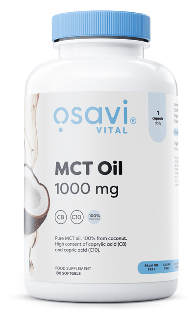 Osavi Health and Wellbeing MCT Oil, 1000mg - 180 softgels