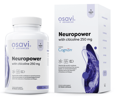 Osavi Health and Wellbeing Neuropower with Citicoline, 250mg - 90 vegan caps