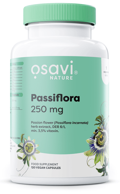 Osavi Health and Wellbeing Passiflora, 250mg - 120 vegan caps