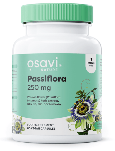 Osavi Health and Wellbeing Passiflora, 250mg - 60 vegan caps