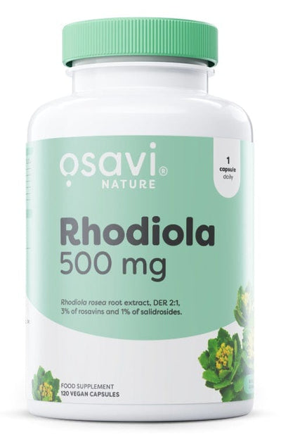 Osavi Health and Wellbeing Rhodiola, 500mg - 120 vegan caps