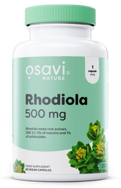 Osavi Health and Wellbeing Rhodiola, 500mg - 60 vegan caps