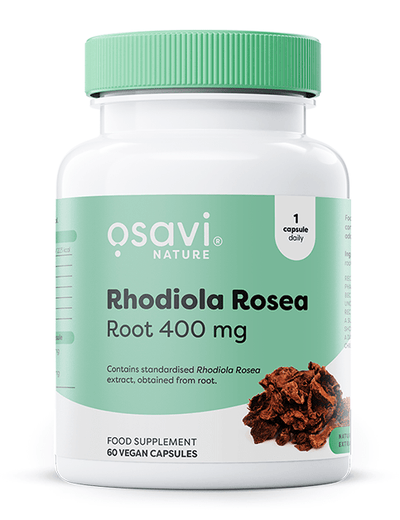 Osavi Health and Wellbeing Rhodiola Rosea Root, 400mg - 60 vegan caps