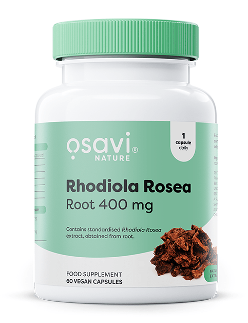 Osavi Health and Wellbeing Rhodiola Rosea Root, 400mg - 60 vegan caps