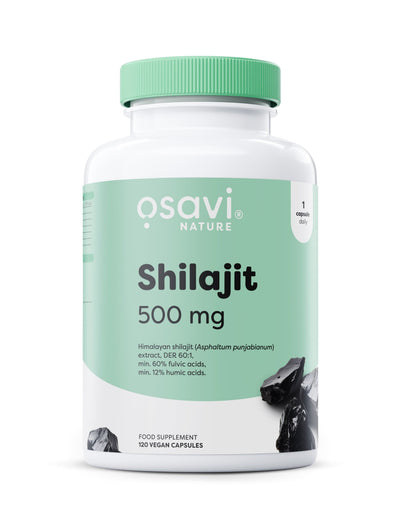 Osavi Health and Wellbeing Shilajit, 500mg - 120 vegan caps