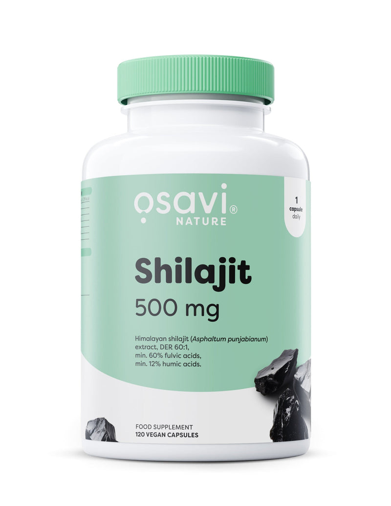 Osavi Health and Wellbeing Shilajit, 500mg - 120 vegan caps