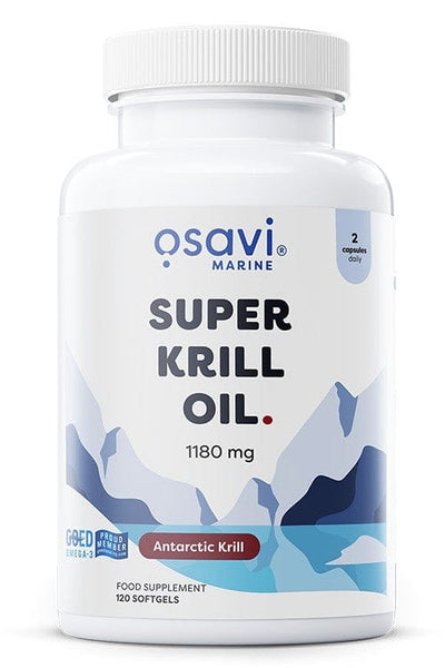 Osavi Health and Wellbeing Super Krill Oil, 1180mg - 120 softgels