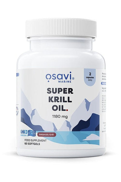 Osavi Health and Wellbeing Super Krill Oil, 1180mg - 60 softgels