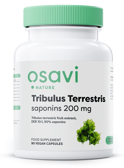 Osavi Health and Wellbeing Tribulus Terrestris, Saponins 200mg - 90 vegan caps
